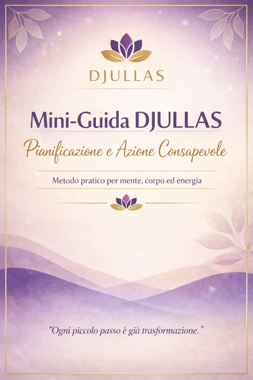 Mini‑Guida DJULLAS – Benessere & Trasformazione